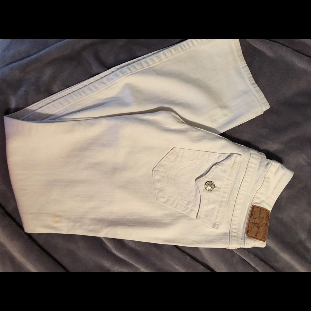 White True Religion Jeans